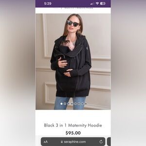 NWT Seraphine 3-in-1 Maternity Hoodie